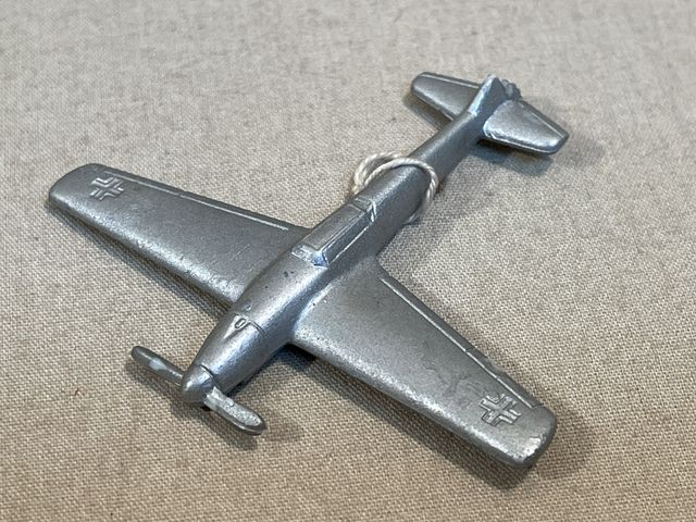 Original WWII German WHW Donation Figure, FIGHTER PLANE