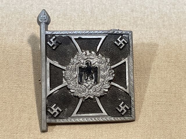 Original WWII German Engineer Flag Tinnie, PIONIERE