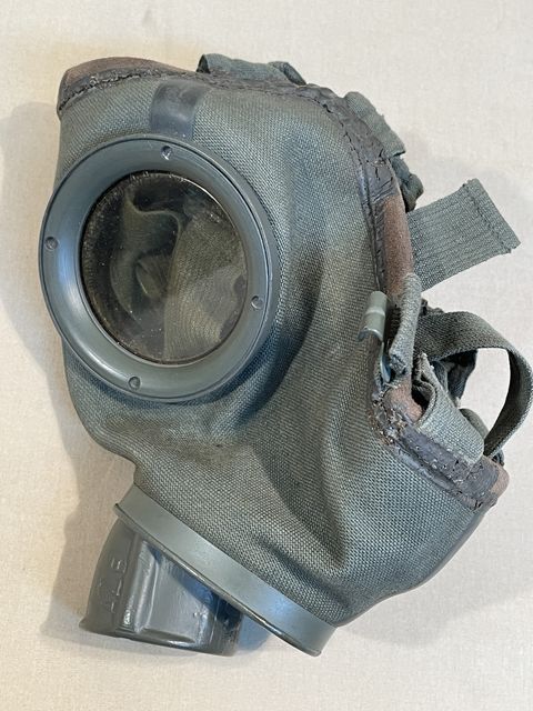 Original WWII German Soldier’s M30 Gas Mask, Size 2