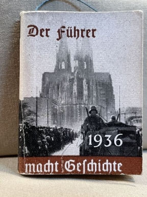 Original Nazi Era German WHW Donation Booklet, DES FÜHRER