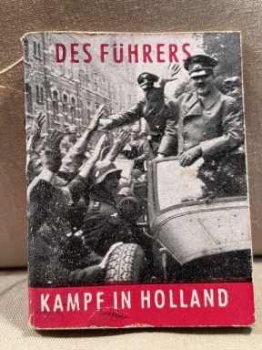 Original Nazi Era German WHW Donation Booklet, DES FHRERS