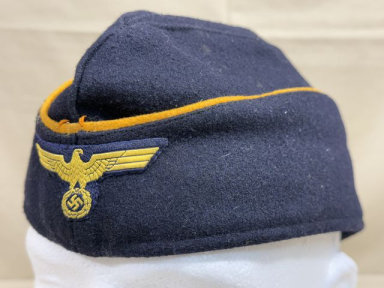 Original WWII German Kriegsmarine (Navy) Female Auxiliaries Overseas Cap