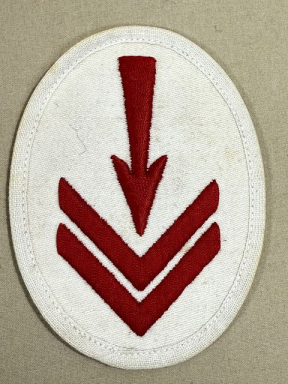 Original WWII German Kriegsmarine (Navy) Soundman's Career Sleeve Insignia