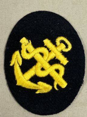 Original WWII German Kriegsmarine (Navy) Senior Medical NCO's Career Sleeve Insignia