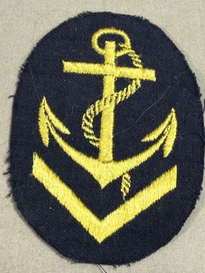 Original WWII German KM Senior Boatswain's Career Sleeve Insignia