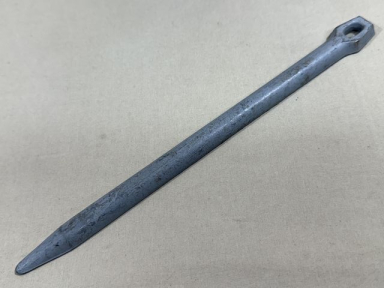 Original WWII German Soldiers M1929 Steel Tent Peg