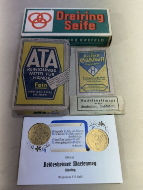 Original WWII Era German Soldier's Personal Items Set