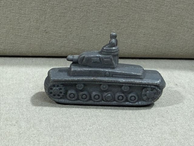 Original WWII German WHW Donation Figure, Panzer III