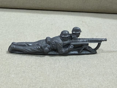 Original WWII German WHW Donation Figure, Heavy MG34