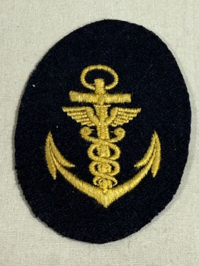Original WWII German Kriegsmarine (Navy) Administrative NCO's Career Sleeve Insignia