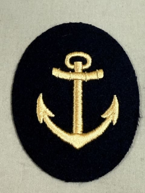 Original WWII German Kriegsmarie (Navy) Mate's Career Sleeve Insignia