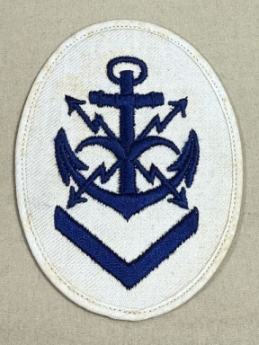 Original WWII German Kriegsmarine (Navy) Senior Teletypist NCO's Career Sleeve Insignia