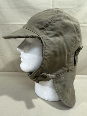 Original WWII US NAVY Winter Hat, Size 7.25