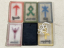 Original Nazi Era German Collection of Rune Tinnies, 6 Glass