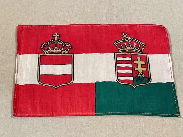 Original WWI Austro-Hungarian Small Flag