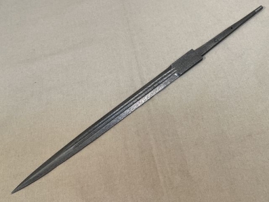 Original Nazi Era German Kriegsmarine Officer's Dagger Blade, Damascus Steel