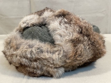 Original WWII German Heer (Army) Winter Fur Cap