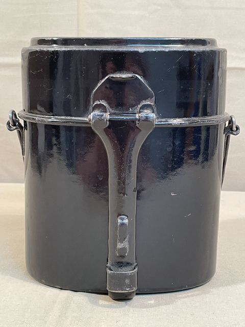 Original WWI German Enameled Steel Tall Mess Kit