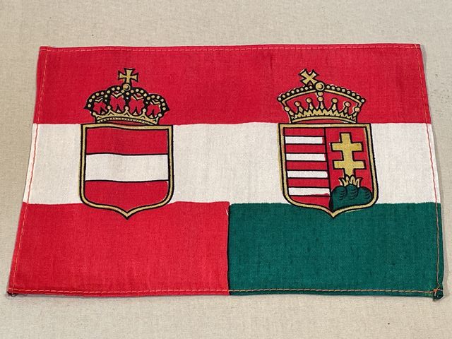 Original WWI Austro-Hungarian Small Flag