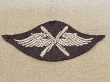 Original WWII German Luftwaffe Flight Personnel's Career Sleeve Insignia