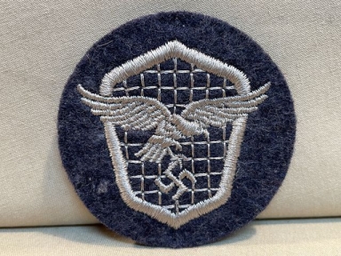 Original WWII German Luftwaffe Motor Vehicle Driver's Career Sleeve Insignia