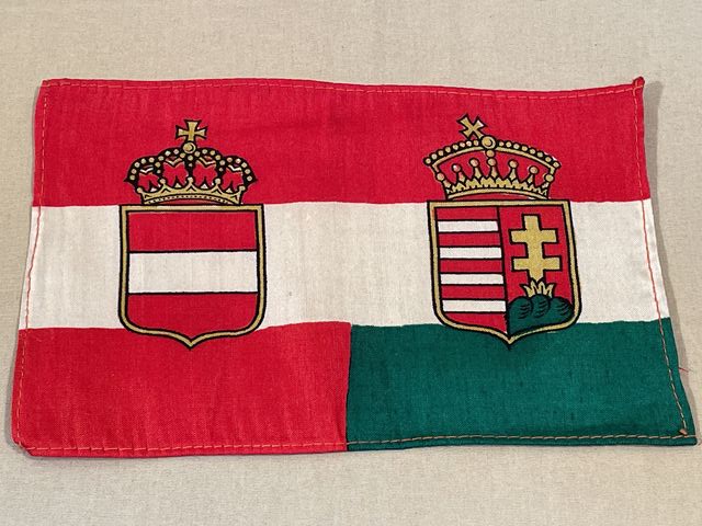 Original WWI Austro-Hungarian Small Flag