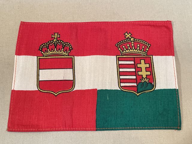 Original WWI Austro-Hungarian Small Flag