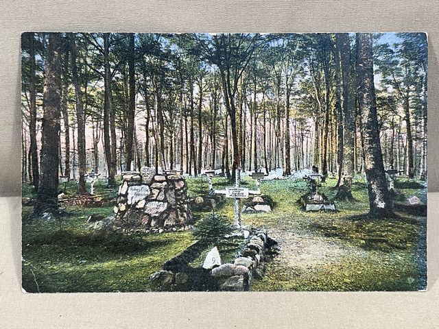 Original WWI German Military Themed Postcard, Kriegsbilder aus den Vogesen