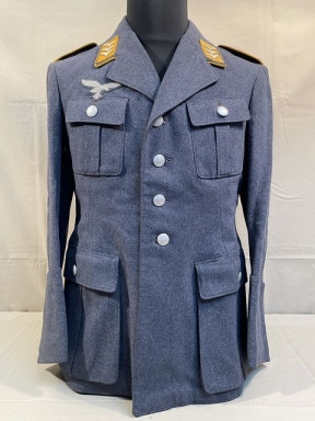 Original 1937 German Luftwaffe (Air Force) Service Tunic, Air Fighting Unit Signals