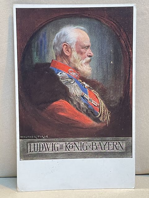 Original WWI German Personality Postcard, Ludwig III Knig v. Bayern