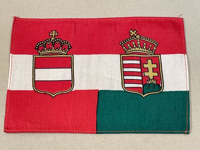 Original WWI Austro-Hungarian Small Flag