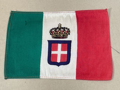 Original WWII Italian Small Flag