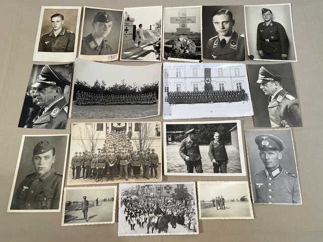 Original WWII German Photographs Lot, 50 TOTAL