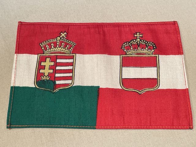 Original WWI Austro-Hungarian Small Flag