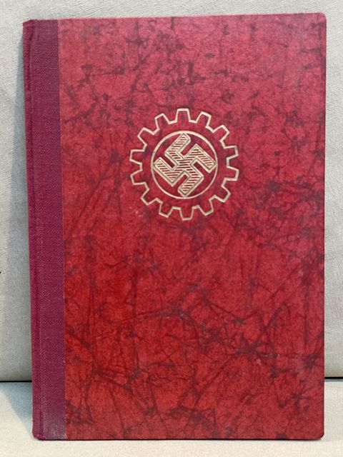 Original Nazi Era German DAF Membership ID/Dues Book