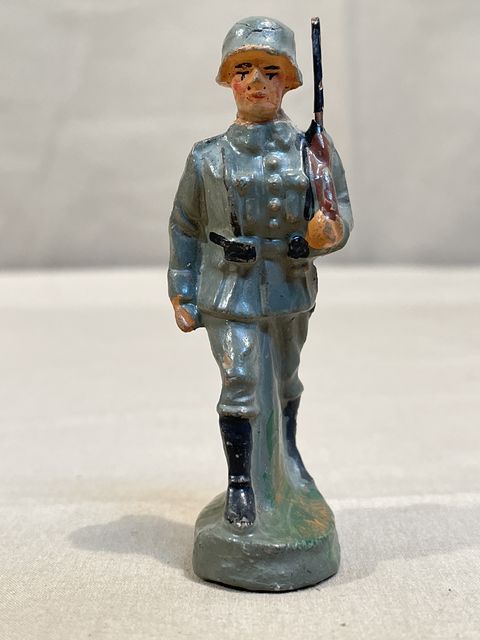Original Nazi Era German Marching Toy Soldier