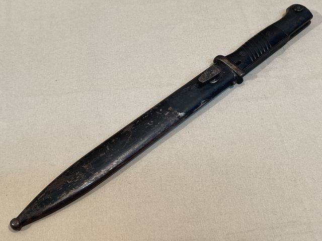 Original WWII German 98K Bayonet and Scabbard