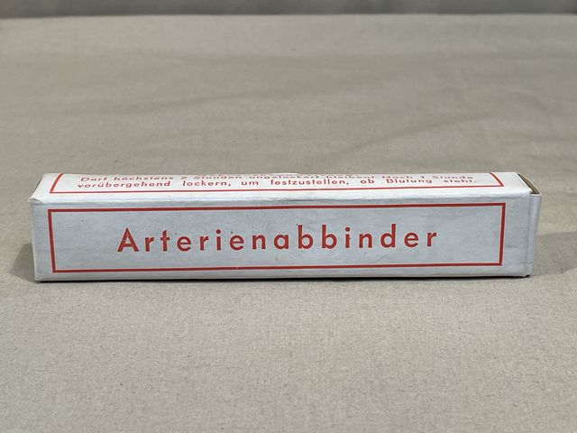 Original WWII German Artery Tourniquet in Box, Arterienabbinder