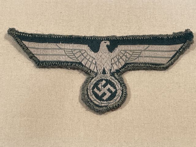 Original WWII German Early-War EM/NCO Breast Eagle, Cut From Tunic!