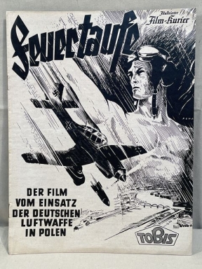 Original WWII German Feuertaufe Illustrated Film Magazine, Film-kurier