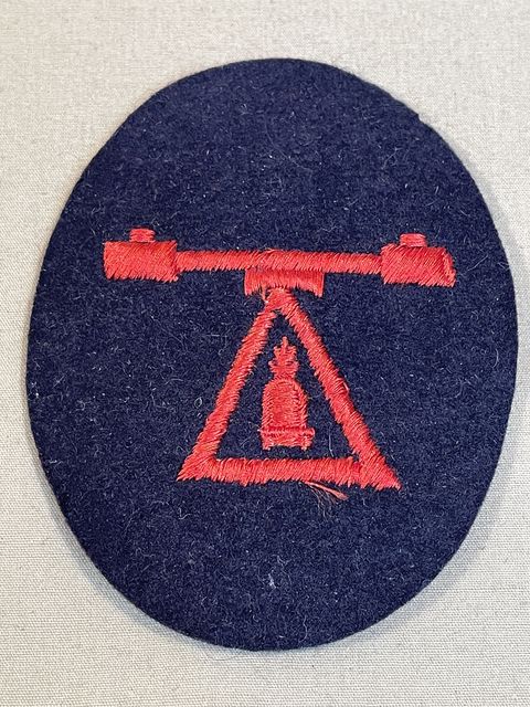 Original WWII German Kriegsmarine (Navy) AA Range Finder Operator's Sleeve Insignia