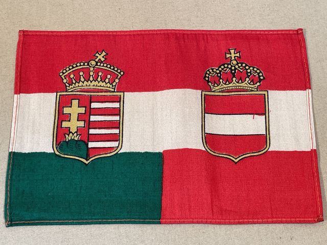 Original WWI Austro-Hungarian Small Flag