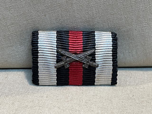 Original Pre-WWII German Combatant's 1914-18 Cross of Honor Ribbon Bar, UNISSUED