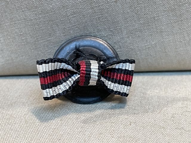 Original Pre-WWII German Button Hole Ribbon, Non-Combatant Hindenburg Cross