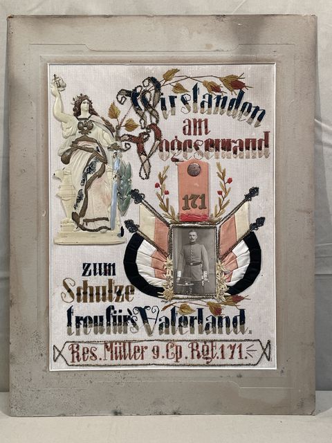 Original WWI German Customizable Service Print, Regiment 171