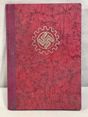 Original Nazi Era German DAF Membership ID/Dues Book