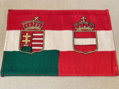 Original WWI Austro-Hungarian Small Flag