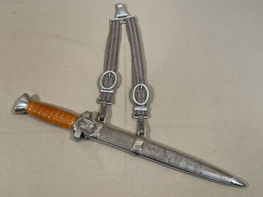 Original Nazi Era German M38 DRK Leader's Dagger with Hanger