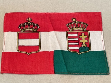 Original WWI Austro-Hungarian Small Flag