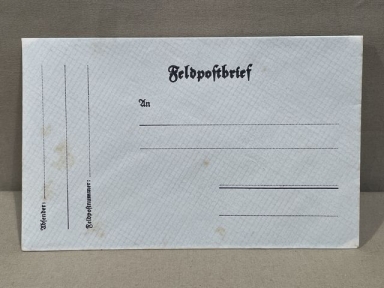 Original WWII German FELDPOST Envelope for Letters